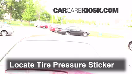 2001 Chevrolet Monte Carlo LS 3.4L V6 Tires & Wheels Check Tire Pressure